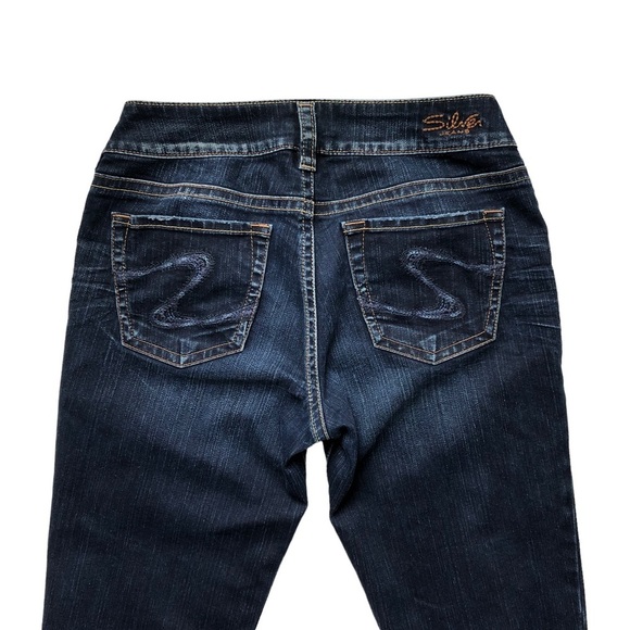 Silver Jeans Suki Size W28 L32 Flare Mid Rise Y2K - Picture 9 of 13